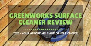 Greenworks Surface Cleaner