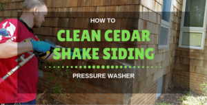 How to Clean Cedar Shake Siding